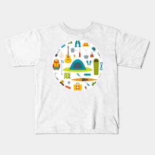 Let's Go Camping! Kids T-Shirt